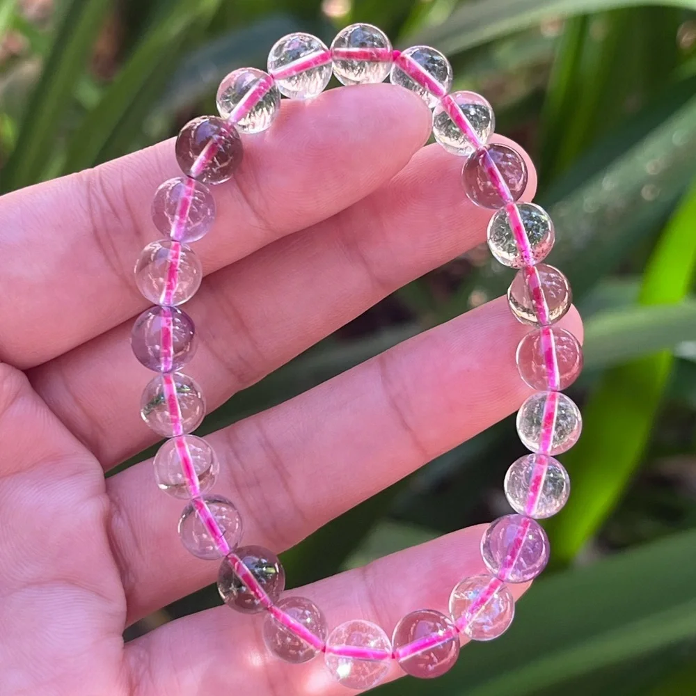 8mm stretchable super seven‎ bracelet
